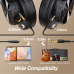 Casca OneOdio wireless, cu fir, tip over ear, utilizare multimedia, DJ, conectare prin Bluetooth 5.2 | Jack 3.5 mm | Jack 6.35 mm, difuzor 40 mm, impedanta 32 Ohm, acumulator 650 mAh, negru, Fusion-A 