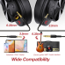 Casca OneOdio wireless, cu fir, tip over ear, utilizare multimedia, DJ, conectare prin Bluetooth 5.2 | Jack 3.5 mm | Jack 6.35 mm, difuzor 40 mm, impedanta 32 Ohm, acumulator 650 mAh, rosu, Fusion-A7 
