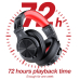 Casca OneOdio wireless, cu fir, tip over ear, utilizare multimedia, DJ, conectare prin Bluetooth 5.2 | Jack 3.5 mm | Jack 6.35 mm, difuzor 40 mm, impedanta 32 Ohm, acumulator 650 mAh, rosu, Fusion-A7 