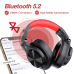 Casca OneOdio wireless, cu fir, tip over ear, utilizare multimedia, DJ, conectare prin Bluetooth 5.2 | Jack 3.5 mm | Jack 6.35 mm, difuzor 40 mm, impedanta 32 Ohm, acumulator 650 mAh, rosu, Fusion-A7 