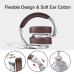 Casca OneOdio cu fir detasabil, tip over ear, utilizare profesionala, DJ, multimedia, conectare prin Jack 3.5 mm | Jack 6.35 mm, difuzor 40 mm, impedanta 32 Ohm, argintiu | maro, A71-Brown (timbru v 