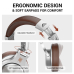Casca OneOdio cu fir detasabil, tip over ear, utilizare profesionala, DJ, multimedia, conectare prin Jack 3.5 mm | Jack 6.35 mm, difuzor 40 mm, impedanta 32 Ohm, argintiu | maro, A71-Brown (timbru v 