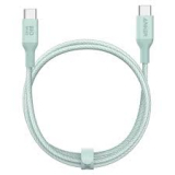 Cablu alimentare si date Anker, USB Type-C (T) la USB Type-C (T), 1.8m 140W, invelis nylon bio, verde, A80F6H61 (timbru verde 0.03 lei) - 0194644125585 
