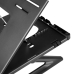 SUPORT de birou LOGILINK pt. notebook, 9 pozitii, holder pt. smartphone, suporta dimensiuni 10-15.6, pliabil, negru, AA0133 