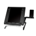SUPORT de birou LOGILINK pt. notebook, 9 pozitii, holder pt. smartphone, suporta dimensiuni 10-15.6, pliabil, negru, AA0133 