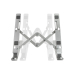 SUPORT de birou LOGILINK pt. notebook, 7 pozitii, suporta dimensiuni 10-16, pliabil, aluminiu, suport antiderapant, argintiu, AA0134 