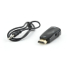 Adaptor video Gembird, splitter HDMI (T) la VGA (M) + Jack 3.5mm (T), rezolutie maxima Full HD (1920 x 1080) la 60Hz, cablu audio 3.5 mm jack, black, AB-HDMI-VGA-02