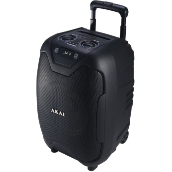 Boxa portabila AKAI, tip troller, 50 W RMS, Bluetooth, acumulator 4500 mAh, ABTS-X10 PLUS (timbru verde 11 lei) 
