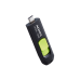 MEMORIE USB Type-C 3.2 ADATA 32 GB, retractabila, carcasa plastic, negru / verde ACHO-UC300-32G-RBK/GN (timbru verde 0.03 lei) 