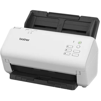 Scanner Desktop BROTHER ADS-4300N, A4, Viteza de scanare duplex: 40ppm/80ipm, Optiuni: , Conectivitate:USB|Retea, Scanare ambele fete:Da, ADF:80coli(timbru verde 4 lei)  ADS4300NTF1 