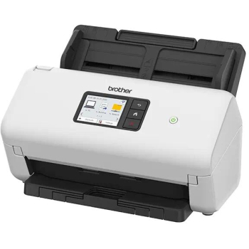 Scanner Desktop BROTHER ADS-4500W, A4, Viteza de scanare duplex: 35ppm/70ipm, Optiuni: , Conectivitate:USB|Retea, Scanare ambele fete:Da, ADF:60coli(timbru verde 4 lei)  ADS4500WTF1 