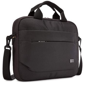 GEANTA CASE LOGIC, pt. notebook de max. 11.6 inch, 1 compartiment, buzunar frontal x 2, waterproof, poliester, negru, ADVA-111 BLACK/3203984 