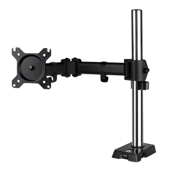 Suport monitor Arctic Z1 - Monitor Arm with 4-Port USB Hub in black color AEMNT00052A 