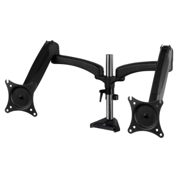 Suport monitor Arctic Dual Monitor arm with complete 3D movement and 4-port USB 3.0 hub with Mini-USB power input AEMNT00057A 