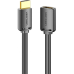 Cablu video Vention, HDMI(T) la HDMI(M), 3m, rezolutie maxima 4K la 60Hz, conectori auriti, cupru, invelis PVC, negru, AHCBI (timbru verde 0.80lei) - 6922794766884 