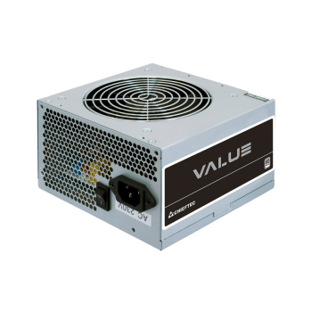 SURSA Chieftec Value 400 W, non-modulara, certificare 80 Plus, ventilator 120mm, CPU 4+4 pin x 1, PCI-E 6+2 pin x 1, SATA x 3, APB-400B8 (timbru verde 2 lei) 