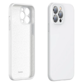 HUSA SMARTPHONE Baseus Liquid, pentru Iphone 13 Pro, material silicon, alb ARYT000402 - 6932172601584 