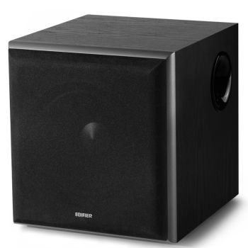 SUBWOOFER EDIFIER, RMS: 70W activ, 8 bass, RCA Line-in/Line-out, automatic stand-by, frecv. 38Hz-200Hz, MDF 21mm, black,  T5-BK (timbru verde 4.00 lei) 