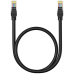 PATCH CORD UTP Baseus Cat5, fire din cupru, round cable, viteza maxima 1 Gbps, PVC, 0.5m, negru B00133206111-00 (timbru verde 0.08 lei) - 6932172637071 