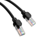 PATCH CORD UTP Baseus Cat5, fire din cupru, round cable, viteza maxima 1 Gbps, PVC, 1.5m, negru B00133206111-02 (timbru verde 0.08 lei) - 6932172637064 