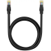 PATCH CORD UTP Baseus Cat5, fire din cupru, round cable, viteza maxima 1 Gbps, PVC, 1.5m, negru B00133206111-02 (timbru verde 0.08 lei) - 6932172637064 