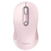 MOUSE Baseus F02 PC sau NB wireless, 2.4GHz si Bluetooth, optic, 800/ 1200/1600 dpi,butoane/scroll 3/1, roz,B01055505411-01 (timbru verde 0.18 lei) - 6932172651060 