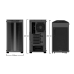CARCASA be quiet! PURE BASE 500 FX Black, Middle Tower, ATX, fara sursa, 4xfan, USB 3.2 gen 1 x 1, USB Type-C x 1, audio+mic, PSU shroud, 7 sloturi expansiune, iluminare ARGB, negru, BGW43 (timbru 