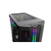 CARCASA be quiet! PURE BASE 500 FX Black, Middle Tower, ATX, fara sursa, 4xfan, USB 3.2 gen 1 x 1, USB Type-C x 1, audio+mic, PSU shroud, 7 sloturi expansiune, iluminare ARGB, negru, BGW43 (timbru 