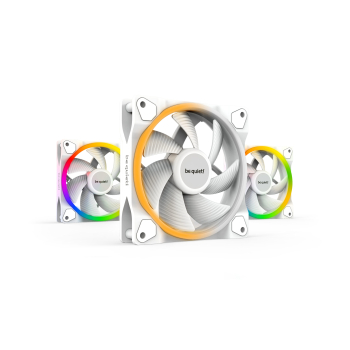 be quiet! LIGHT WINGS 120MM PWM/TRIPLE PACK WHITE 4PIN BL100