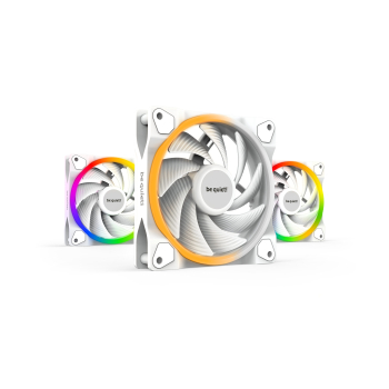 be quiet! LIGHT WINGS 120MM PWM/TRIPLE PACK HIGH-SPEED WHITE BL101