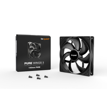 be quiet! PURE WINGS 3 140MM PWM/BLACK 4PIN BL108