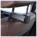SUPORT AUTO Baseus pt. SmartPhone, fixare pe tetiera, ofera posibilitatea reglarii unghiului de vizionare pe verticala si orizontala (360 de grade), negru SUHZ-A01 - 6953156291973 