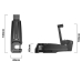 SUPORT AUTO Baseus pt. SmartPhone, fixare pe tetiera, ofera posibilitatea reglarii unghiului de vizionare pe verticala si orizontala (360 de grade), negru SUHZ-A01 - 6953156291973 