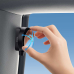 OGLINDA auto Baseus SafeRide, pentru locurile din spate, permite iesirea in siguranta eliminand unghiurile moarte + ciocan de spart geamul in caz de urgenta, negru C11537200111-00 - 6932172647445 