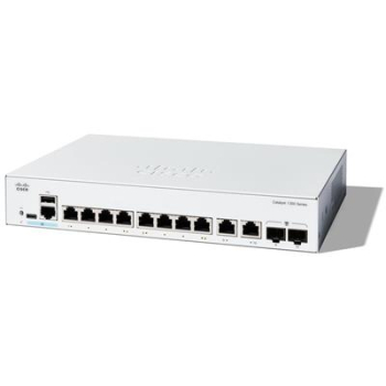 Switch Cisco CATALYST 1300 8-PORT GE EXT PS/2X1G COMBO C1300-8T-E-2G