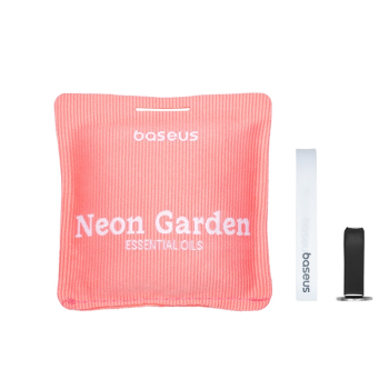 ODORIZANT AUTO Baseus Margaret Series, Neon Garden, dimensiune 70*70mm, roz C20362400412-00 - 6932172643102 
