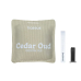 ODORIZANT AUTO Baseus Margaret Series, Cedar Oud, dimensiune 70*70mm, gri C20362400832-00 - 6932172643133 