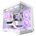 CARCASA PCCOOLER, Middle Tower, ATX, fara sursa, sticla securizata, 6 ventilatoare incluse, iluminare ARGB, negru, USB 3.2 gen 1 x 2, USB Type-C x 2, mic, audio, C3 T500 ARGB WH 