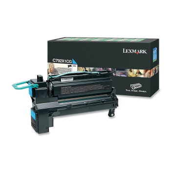 Lexmark RET. PROGR. TONER CARTR. CYAN/CYAN 20K PGS F/ C792 C792X1CG