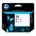 Cap Printare HP Nr. 72 Magenta & Cyan for DesignJet T1100, HP DesignJet T610 C9383A