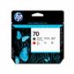 Cap Printare HP Nr. 70 Matte Black & Red for Designjet Z2100 24', Z2100 44' Q6677A, Z2100 44' Q6677C, Z3200 24', Z3200 44', Z3200PS 24', Z3200PS 44', Z5200PS, Photosmart B8850, Pro B9180 C9409A