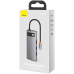 DOCKING Station Baseus Metal Gleam, conectare PC USB Type-C, USB 3.0 x 3, RJ-45 Gigabit LAN x 1, USB Type C x 1 PD 100W 5V / 9V / 14.5V / 20V 5A (Max.), HDMI x 1/4K/30Hz, LED, gri CAHUB-CW0G (timbru 
