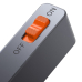 DOCKING Station Baseus Magic Multifunctional, conectare PC USB Type-C, USB 3.0 x 1, 3.5mm jack|card reader MicroSD/SD, USB Type C x 1 PD 100W 5V / 9V / 14.5V / 20V 5A (Max.), HDMI x 1/4K/60Hz, LED, gr 