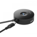 HUB extern Baseus Round Box, porturi USB: USB 3.0 x 1 + USB 2.0 x 3, conectare prin USB 3.0, lungime 1 m, negru, CAHUB-U01 (timbru verde 0.8 lei) - 6953156289093 