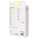 CABLU alimentare si date Baseus Crystal Shine, Fast Charging Data Cable pt. smartphone, USB la Lightning Iphone 2.4A, 2m, negru CAJY000101 (timbru verde 0.18 lei) - 6932172602710 
