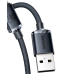 CABLU alimentare si date Baseus Crystal Shine, Fast Charging Data Cable pt. smartphone, USB la Lightning Iphone 2.4A, 2m, negru CAJY000101 (timbru verde 0.18 lei) - 6932172602710 