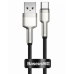 CABLU alimentare si date Baseus Cafule Series, Fast Charging Data Cable pt. smartphone, USB la USB Type-C 66W, braided, 1m, negru CAKF000101 (timbru verde 0.18 lei) 