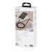 CABLU alimentare si date Baseus Cafule Metal, Fast Charging Data Cable pt. smartphone, USB la USB Type-C 66W, 2m, negru CAKF000201 (timbru verde 0.18 lei) - 6953156209770 