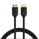 CABLU video Baseus HD Series, HDMI (T) la HDMI (T), rezolutie maxima 4K UHD (3840 x 2160) la 60 Hz, conectori auriti, 1m, negru CAKGQ-A01 (timbru verde 0.18 lei) - 6953156222519 