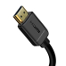 CABLU video Baseus HD Series, HDMI (T) la HDMI (T), rezolutie maxima 4K UHD (3840 x 2160) la 60 Hz, conectori auriti, 2m, negru CAKGQ-B01 (timbru verde 0.8 lei) - 6953156222526 